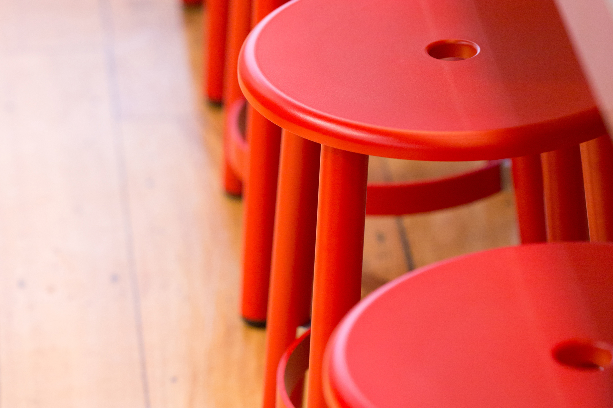 KFC Fort St stools detail