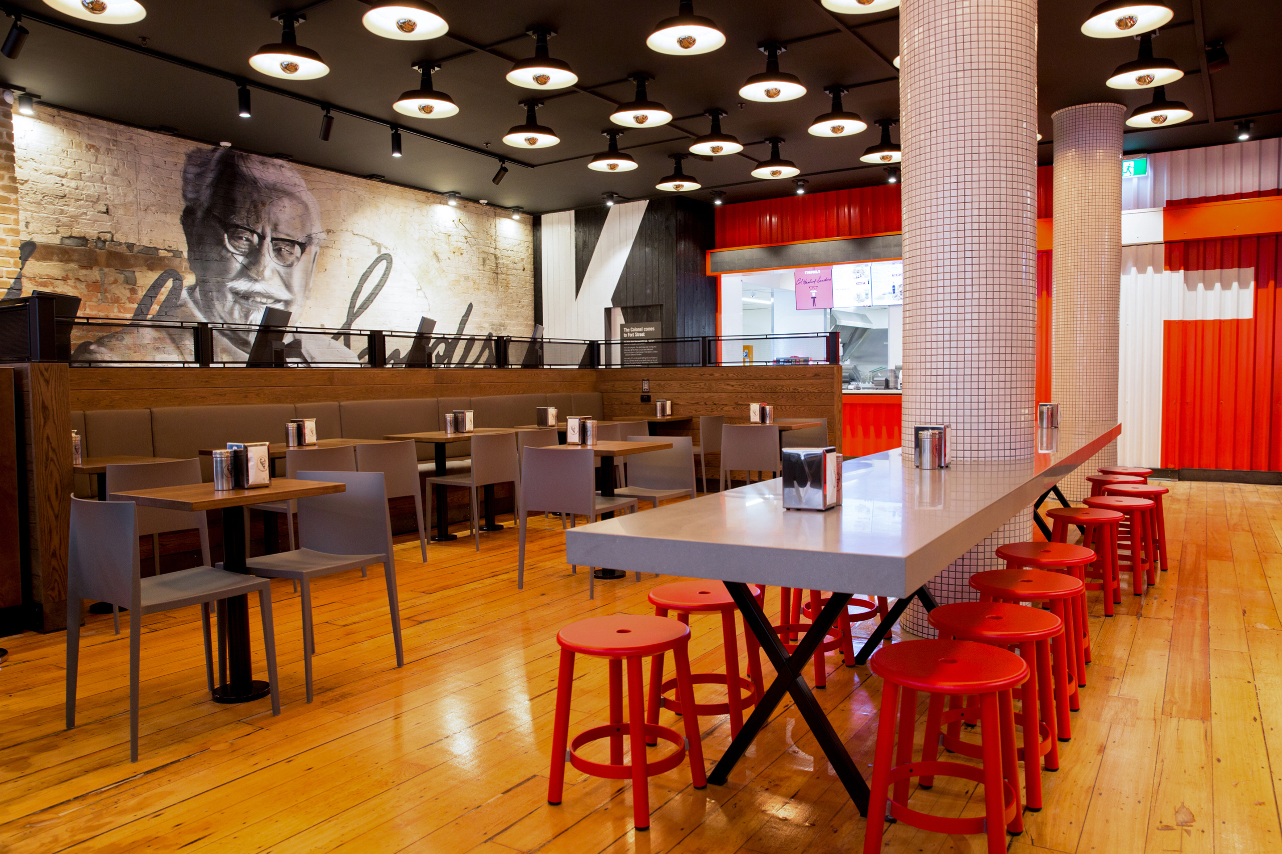 KFC Fort St interior