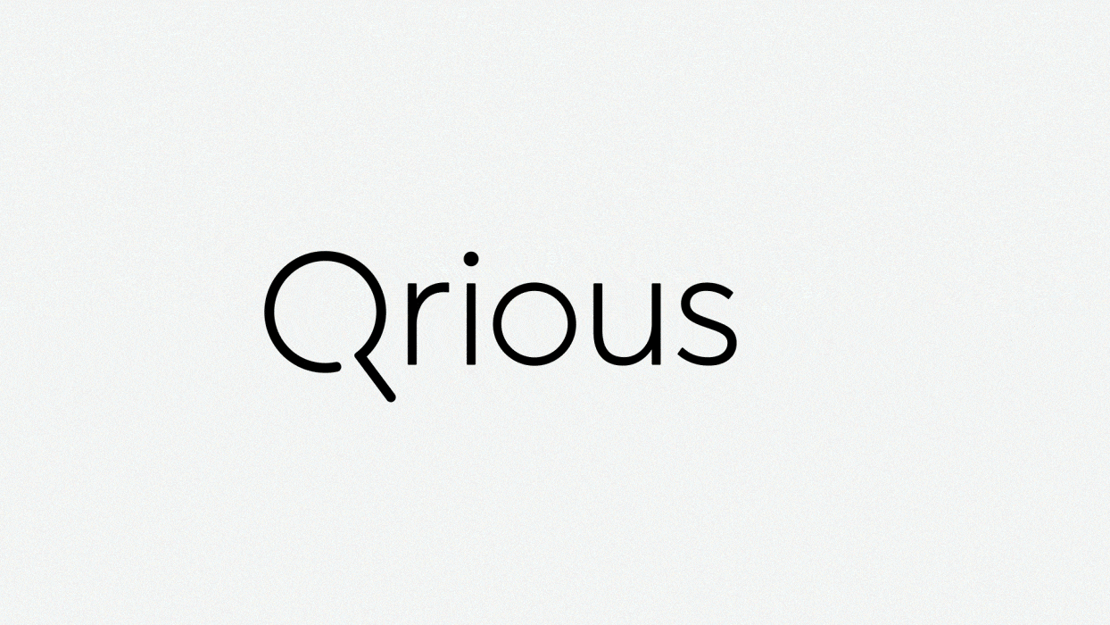 Qrious branding with purpose