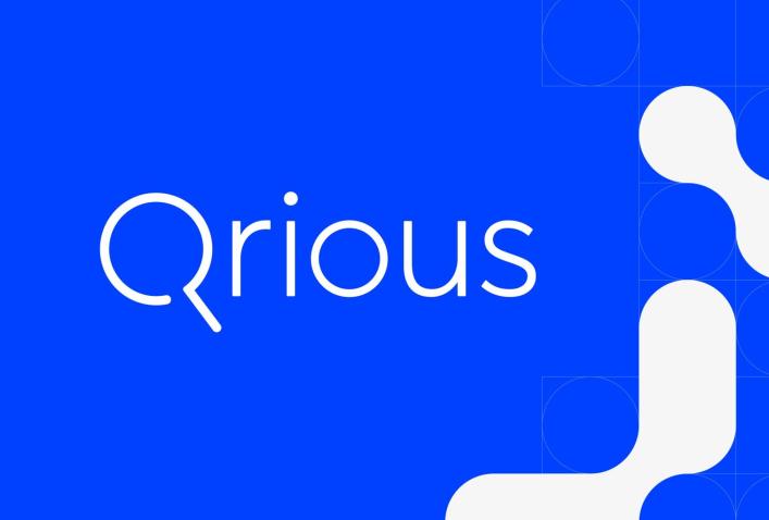 Qrious brand identity design